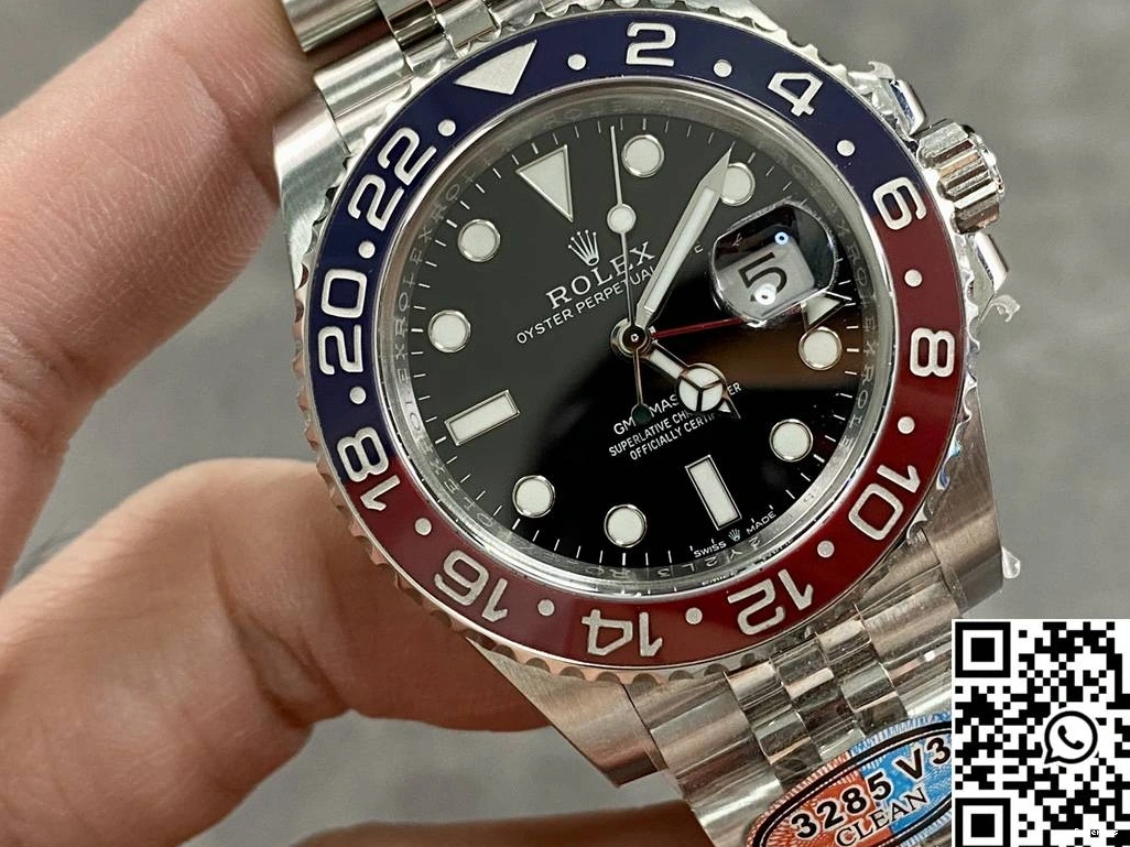 GMT Rolex Dial Clean M126710BLRO-0001 II Master Factory V3 Black 0405